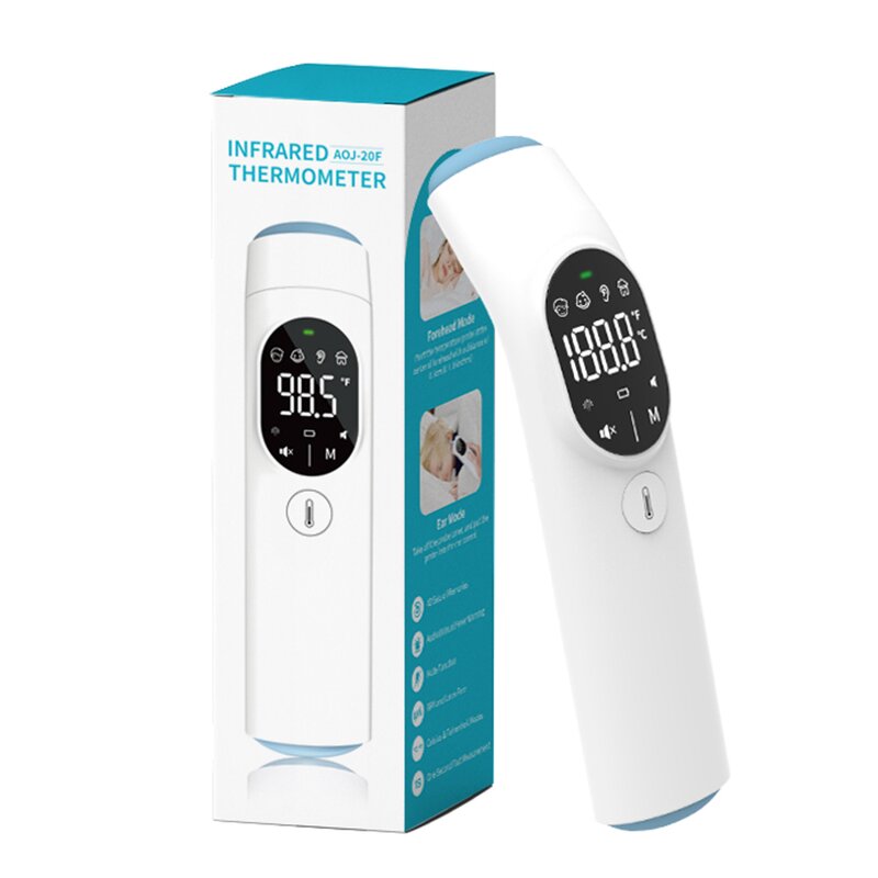 Thermometer Manufacturer - CE Approved Medical Digital Non Contact Household Head Forehead Ear Infrared