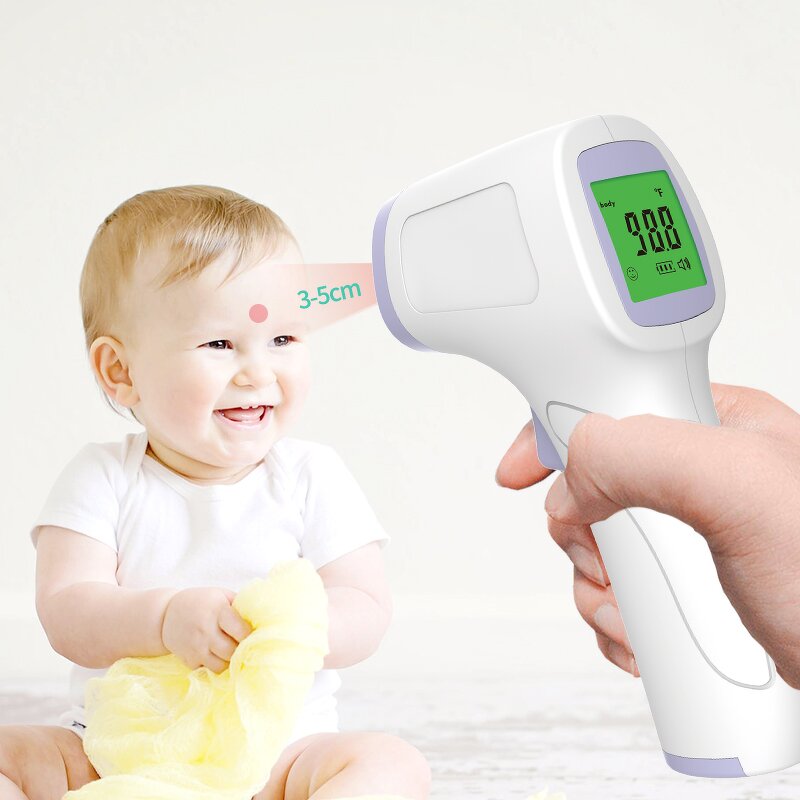Thermometer Manufacturer - No-Touch Digital Infrared for Forehead and Ear Laser for Babies Children