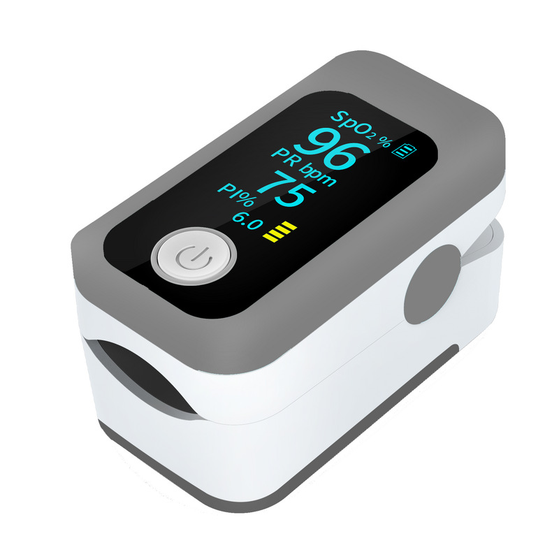 Pulse Oximeter Manufacturer - Fingertip Blood Oxygen Pulse Ox Heart Rate Fast Spo2 OLED Screen