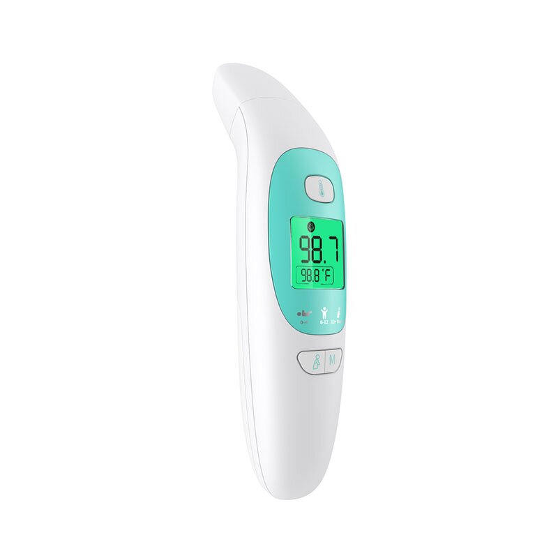 Thermometer Manufacturer - Custom Medical Digital LCD Display Forehead Ear Body Temperature Infra Laser