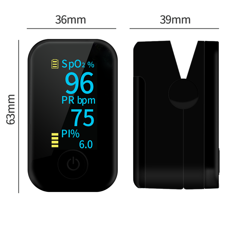 Pulse Oximeter Manufacturer - AOJ Medical Large LED Display with Heart Rate for Adults