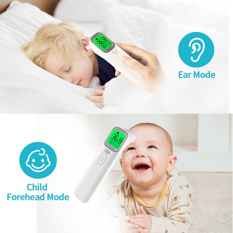 Thermometer Manufacturer - For Accurate Digital Adults Babies IR Infrared Ear Contact Plastic LCD CE