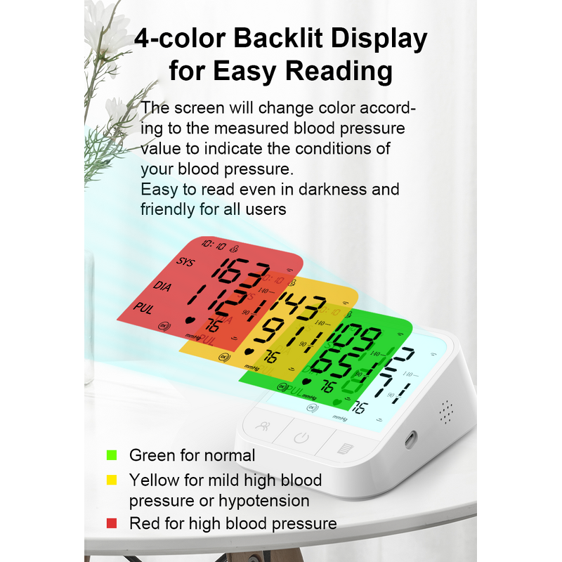 Blood Pressure Monitor Manufacturer - Automatic Digital for Accurate Upper Arm Home Medical