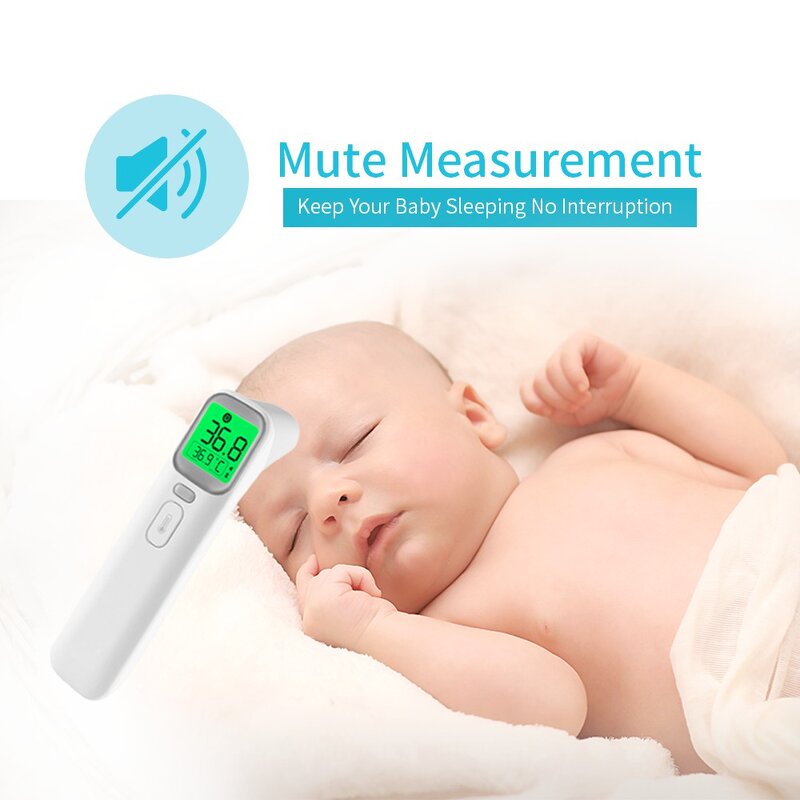 Thermometer Manufacturer - Smart Digital LCD Infrared for Baby's Ear Quality ROHS Plastic