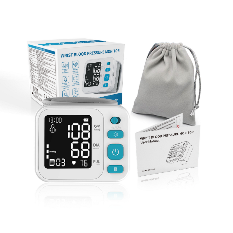Blood Pressure Monitor Manufacturer - Digital BP Electronic Wrist Rechargeable Digital