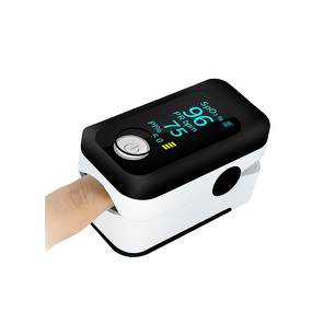 Pulse Oximeter Manufacturer - Portable Fingertip Blood Oxygen SPO2 Pulse Rate Optional Batteries Lanyard