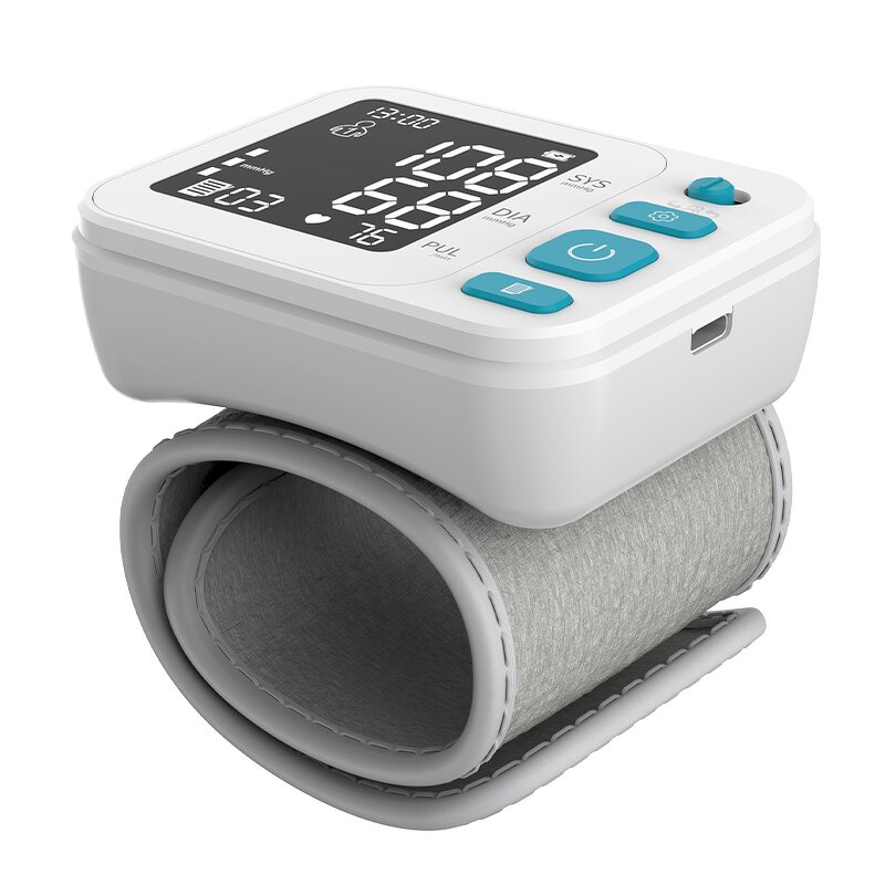 Blood Pressure Monitor Manufacturer - Automatic Electric Digital Wrist Large VA Screen Rechargeable Lithium