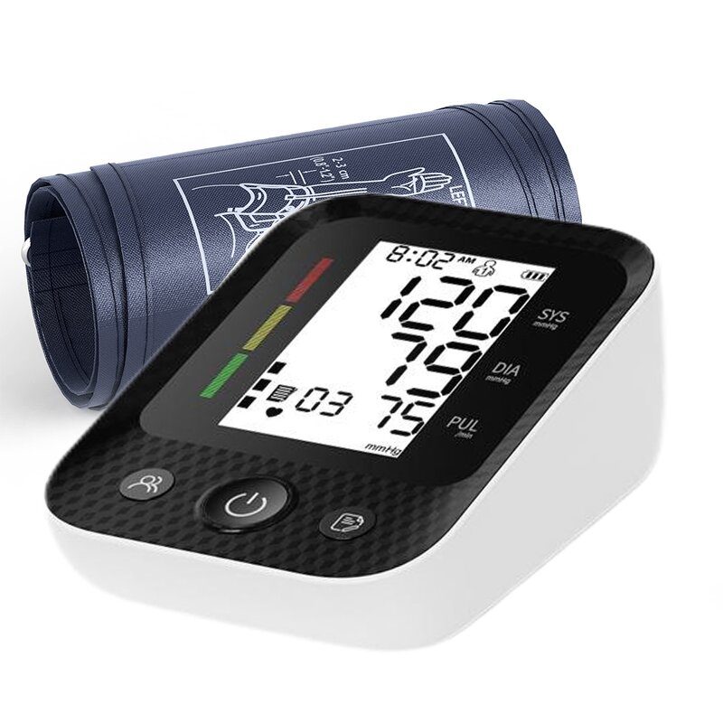 Blood Pressure Monitor Manufacturer - Hot Selling Bluetooth App Controlled Digital Electronic Upper Arm LCD