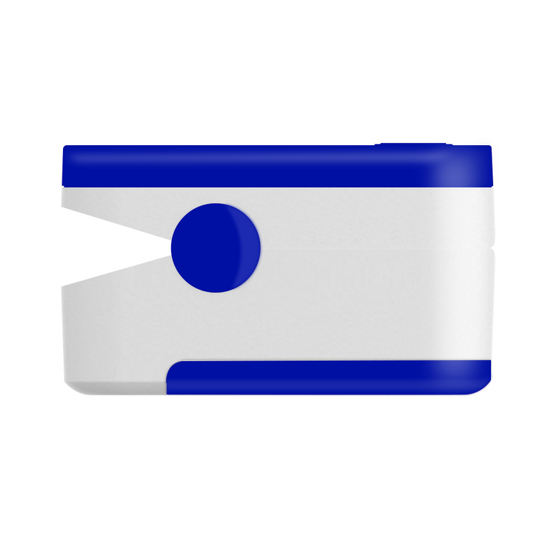 Pulse Oximeter Manufacturer - Navy Blue with Larger Display Blood Oxygen Convenient Fingertip Access