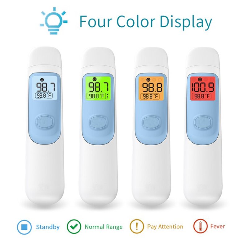 Thermometer Manufacturer - Certified ROHS Electric Infrared Forehead Non-Contact Frontal Digital
