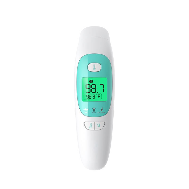 Thermometer Manufacturer - Custom Medical Digital LCD Display Forehead Ear Body Temperature Infra Laser