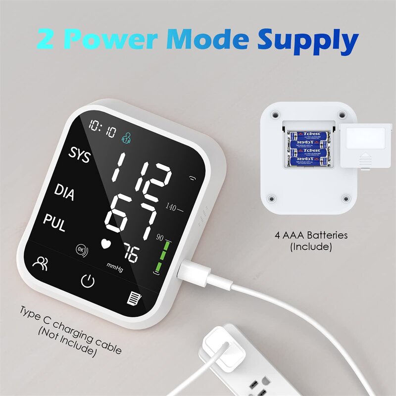 Blood Pressure Monitor Manufacturer - Portable Digital Bluetooth Automatic LCD Electronic Medical