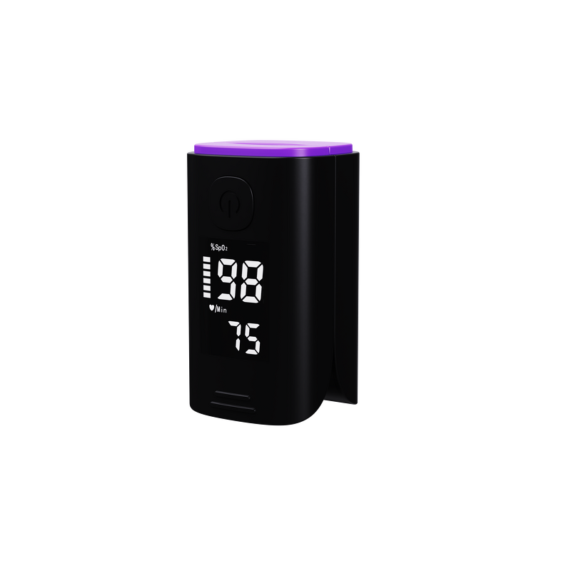 Pulse Oximeter Manufacturer - AOJ Medical Fingertip Accurate Blood Oxygen Heart Rate One-Touch CE