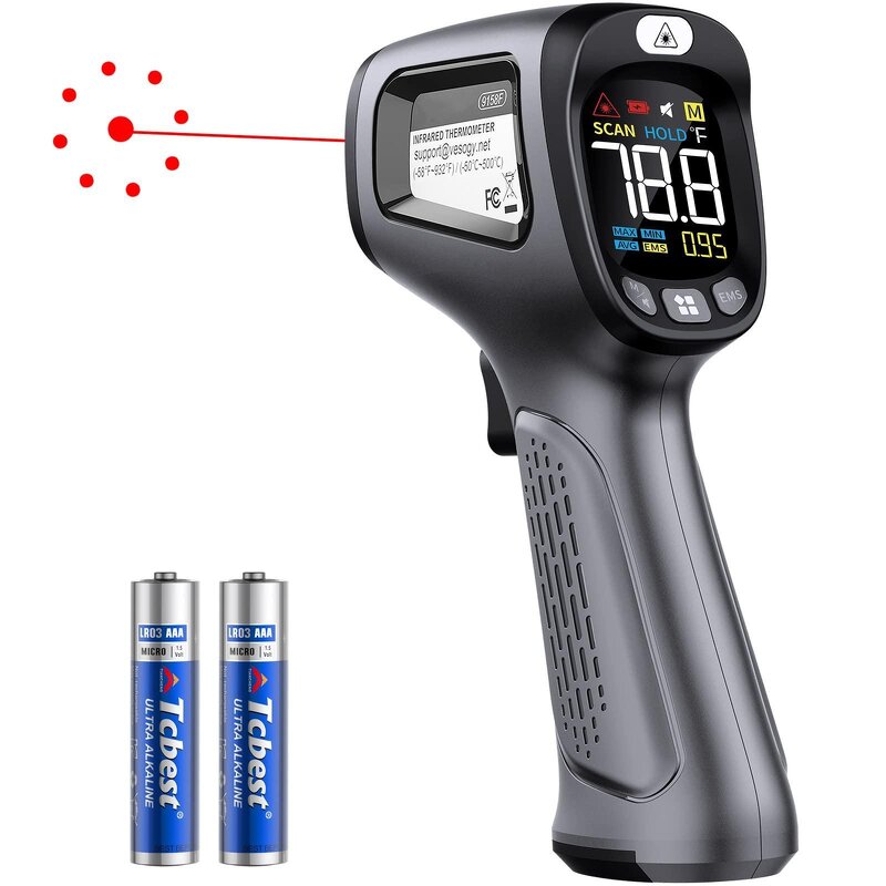 Thermometer Manufacturer - Infrared for Cooking Temperature Gun with Laser Electric VA 20 Memory Sets
