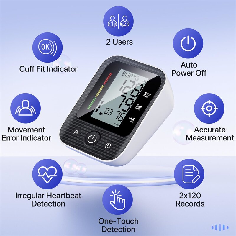 Blood Pressure Monitor Manufacturer - Certified Digital Arm Sphygmomanometer Automatic Medical