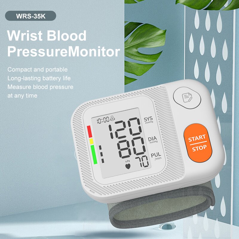 Blood Pressure Monitor Manufacturer - CE MDR IIa Approved Tensiometer Digital Wrist BP Machine