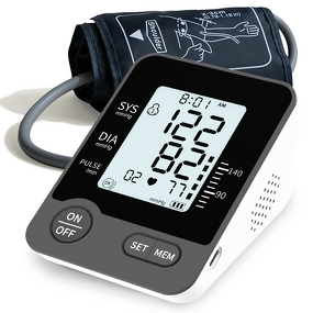 Blood Pressure Monitor Manufacturer - Large LCD Arm with Irregular Heartbeat Detection 120 Memory