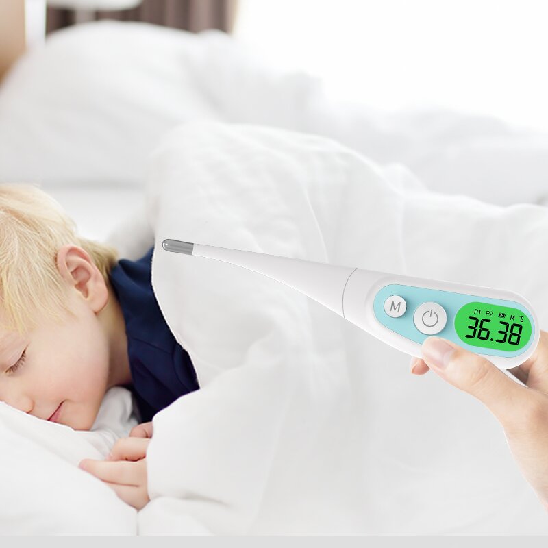 Thermometer Manufacturer - High Sensitive Baby Infrared Fast Read Soft Flexible Tip Bendable Digital
