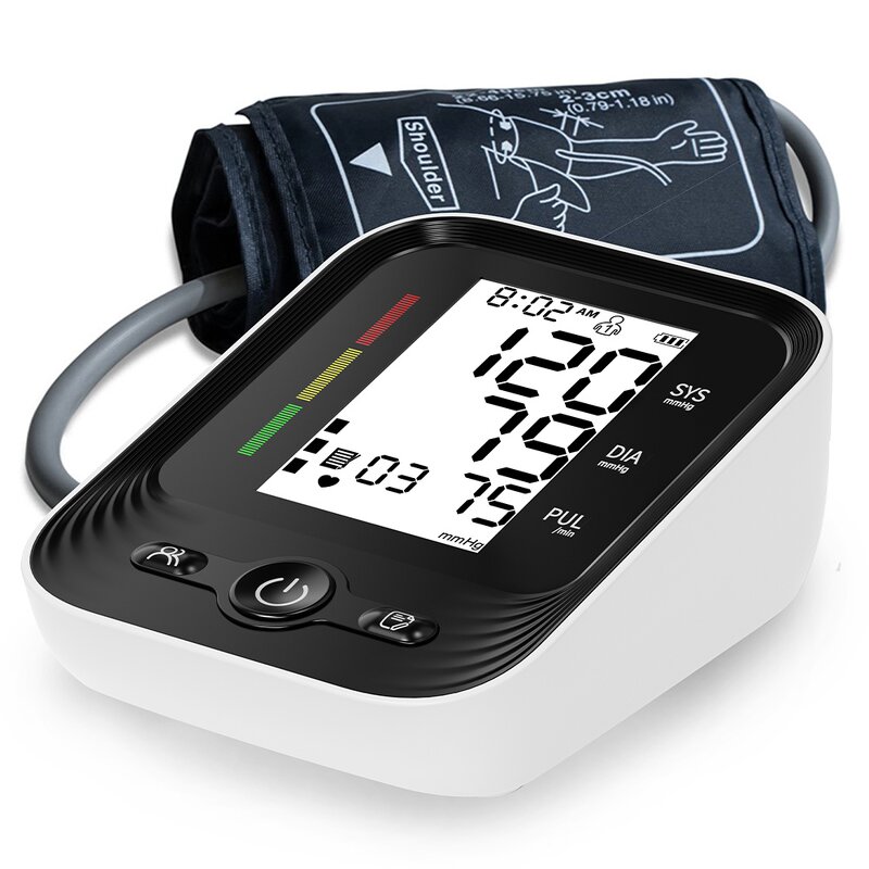 Blood Pressure Monitor Manufacturer - Digital Blood Pressure Monitor with Customizable Cuff Big Screen