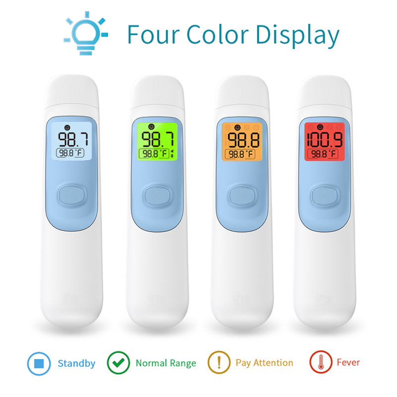 Thermometer Manufacturer - Electric Non-Contact Digital Infrared Body and Forehead for Adults Kids Babies