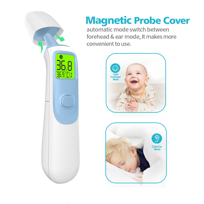 Thermometer Manufacturer - Household Digital Infrared Forehead Ear Baby Non Contact