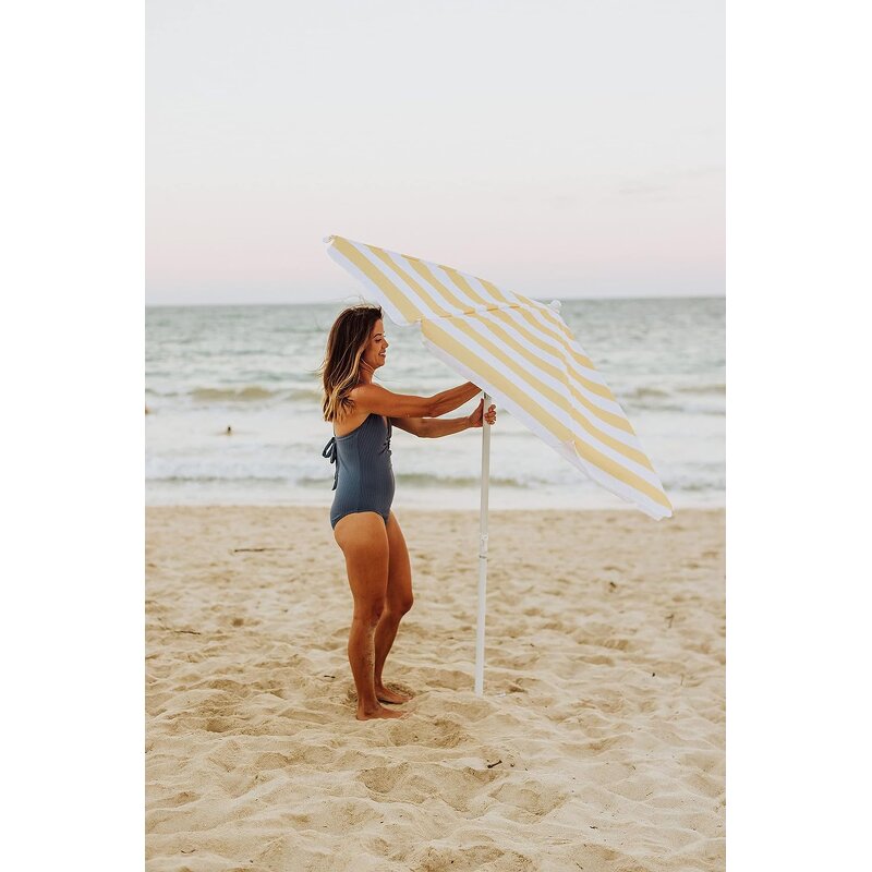 Beach Umbrella Manufacturer - Hot Sale Sun Outdoor Canopy Sunshade 5.5' Small Patio Beach Chair