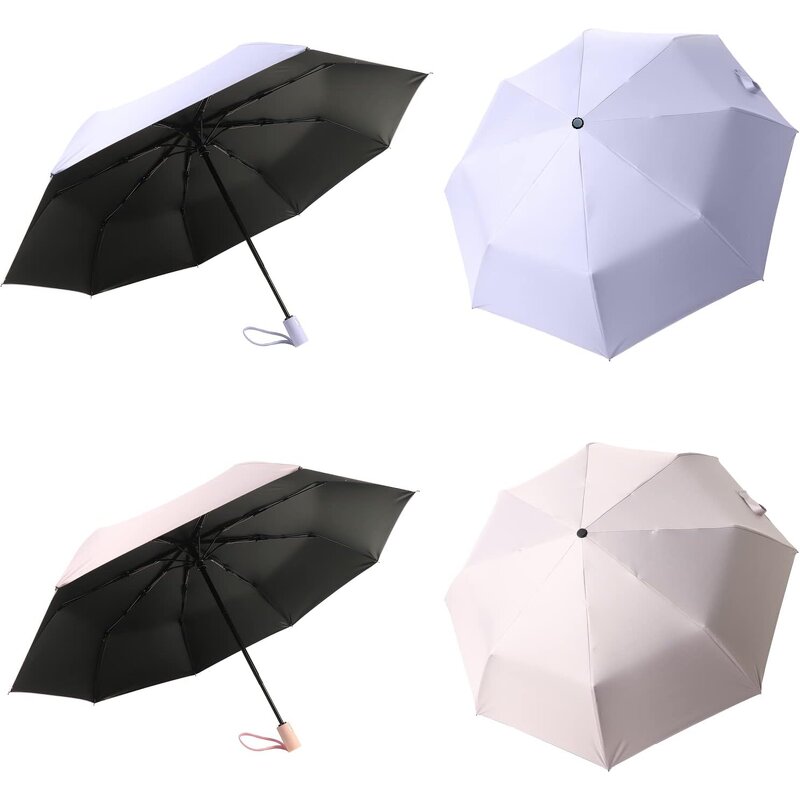 Folding Umbrella Manufacturer - Wholesale 21 Inch Promotional Custom Logo Print 3 Folding Light Weight