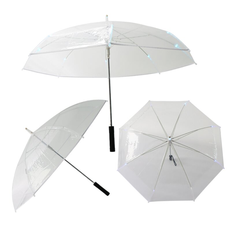 LED Umbrella Manufacturer - Automatic Open & Close 7 Color Changing Personalized Business Gifts
