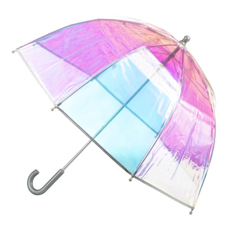 Clear Umbrella Manufacturer - China Factory Wholesale Custom Promo Windproof Logo Clear Bubble Korean Women's Big