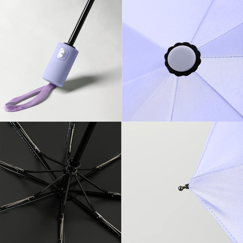 Folding Umbrella Manufacturer - Wholesale 21 Inch Promotional Custom Logo Print 3 Folding Light Weight