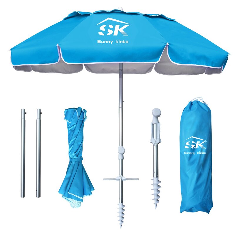 Beach Umbrella Manufacturer - Sun Shade Portable Lightweight Adjustable Instant Sun Protection UPF 50+ Outdoor