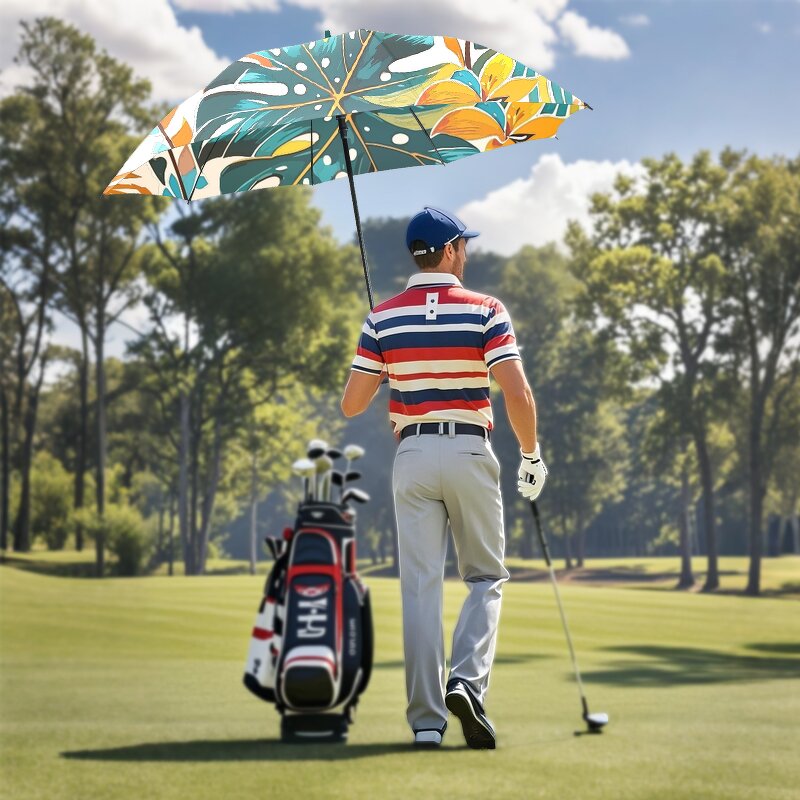 Golf Umbrella Manufacturer - Hot Selling Hawaiian for Golf Customized Outdoor Sun Windproof
