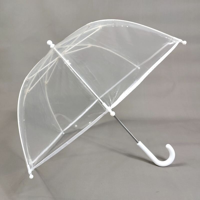 Transparent Umbrella Manufacturer - Promotion Custom Multi Color Custom Logo PVC POE Clear Cheap Price Automatic Straight