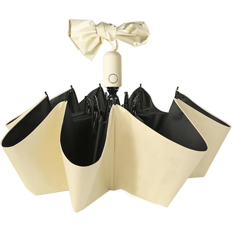 Folding Umbrella Manufacturer - Sun UV Protection Compact Portable Automatic Parasol Travel Rain for Women Waterproof