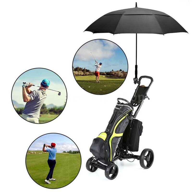 Golf Umbrella Manufacturer - 30 Inch Auto Open 68-inch Oversize Promotional Custom Logo Windproof Double Layer