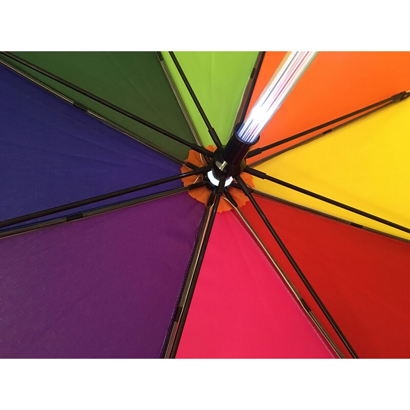 LED Umbrella Manufacturer - Factory Wholesale Cheaper Unique Rain Acrylic Light Solar with LED Light