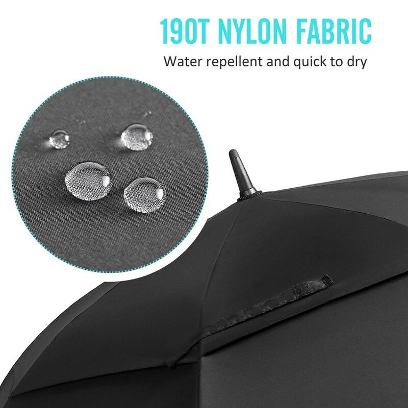 Golf Umbrella Manufacturer - 30 Inch Auto Open 68-inch Oversize Promotional Custom Logo Windproof Double Layer