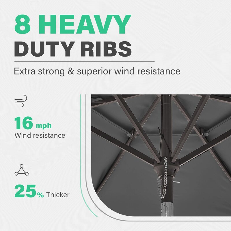 Beach Umbrella Manufacturer - Free Sample Patio Outdoor for Sand UPF50+ Garden Portable for Garden Lawn