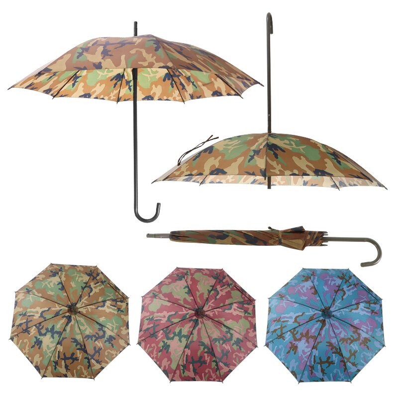 Umbrella Manufacturer - Hunter's Durable Portable Weather-Resistant Mossy Oak Break-Up Country Camo Treestand Roof Straight