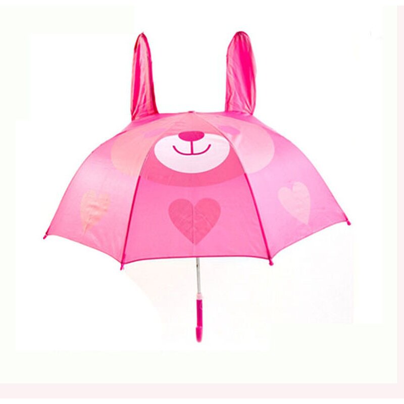 Kids Umbrella Manufacturer - 2025 Cute Cartoon Creative 3d Model Ear Sunny and Rainy Travel for Children Outdoor