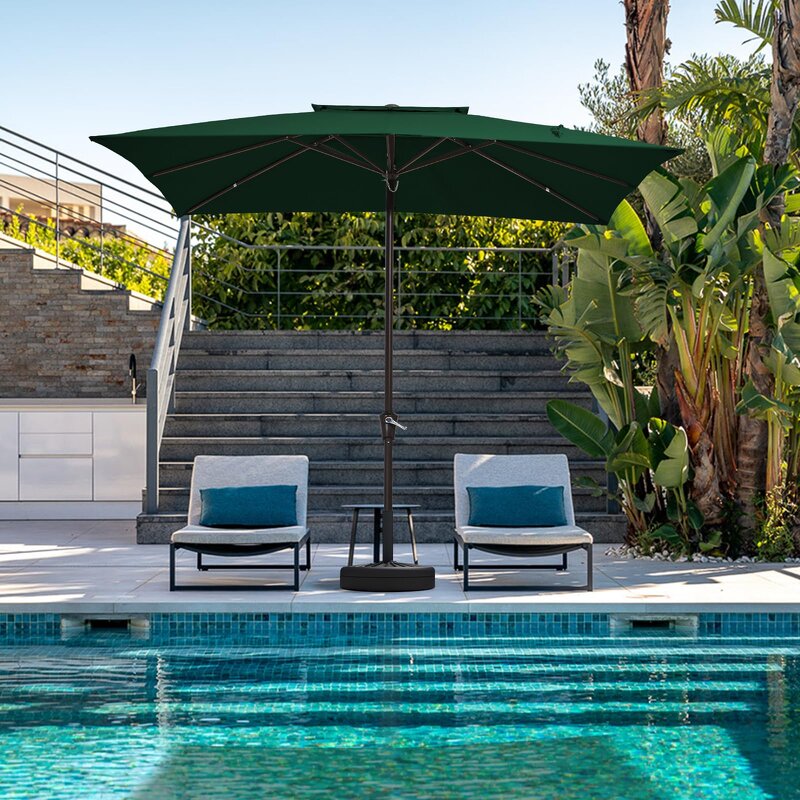 Sun Umbrella Manufacturer - Free Sample High Quality Wholesale Garden Big 9' Outdoor Garden Parasols Patio