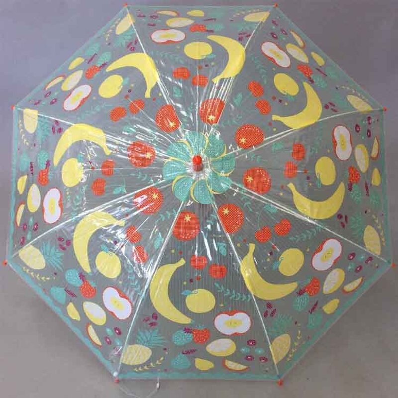 Kids Umbrella Manufacturer - Mini Portable for Little Child Transparent with a Whistle Children Frocks