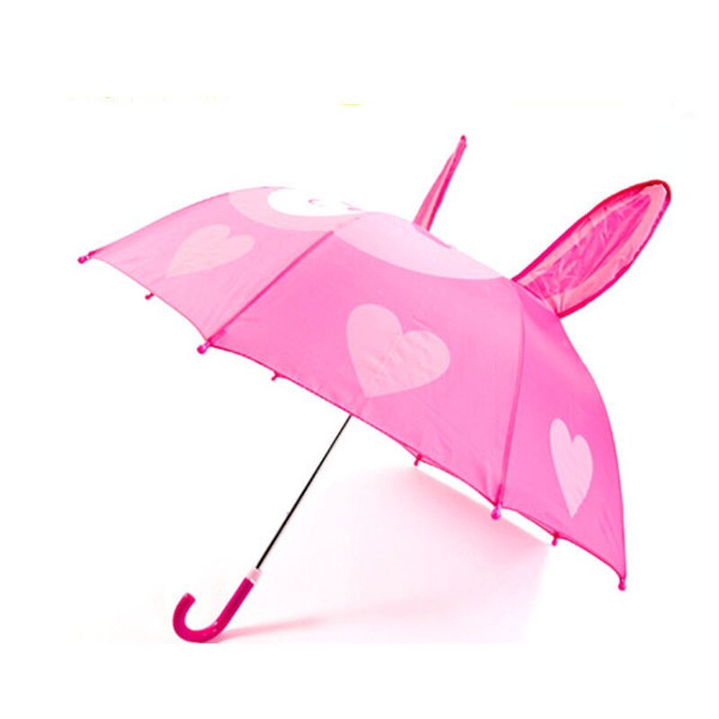 Kids Umbrella Manufacturer - 2025 Cute Cartoon Creative 3d Model Ear Sunny and Rainy Travel for Children Outdoor
