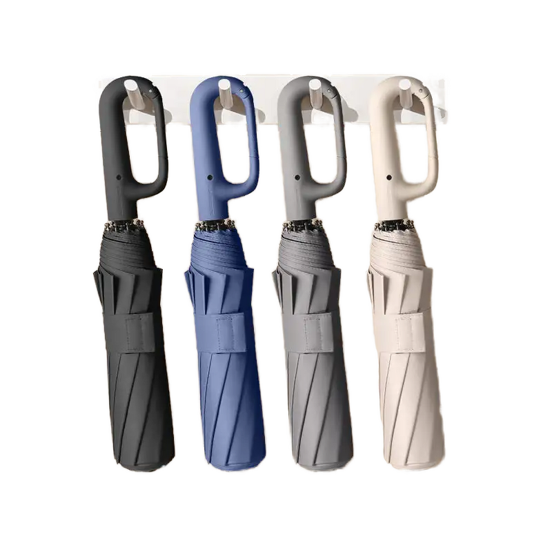 Umbrella Manufacturer - New Full-Automatic Buckle Handle Portable Business & Camping Rain Sun Parasol Anti-UV