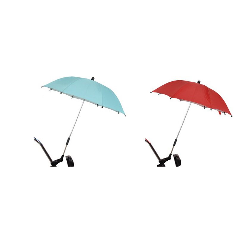 Baby Stroller Umbrella Manufacturer - Tricycle Universal Hand Pushed with UV Protection Children Clamp 360 Adjustable