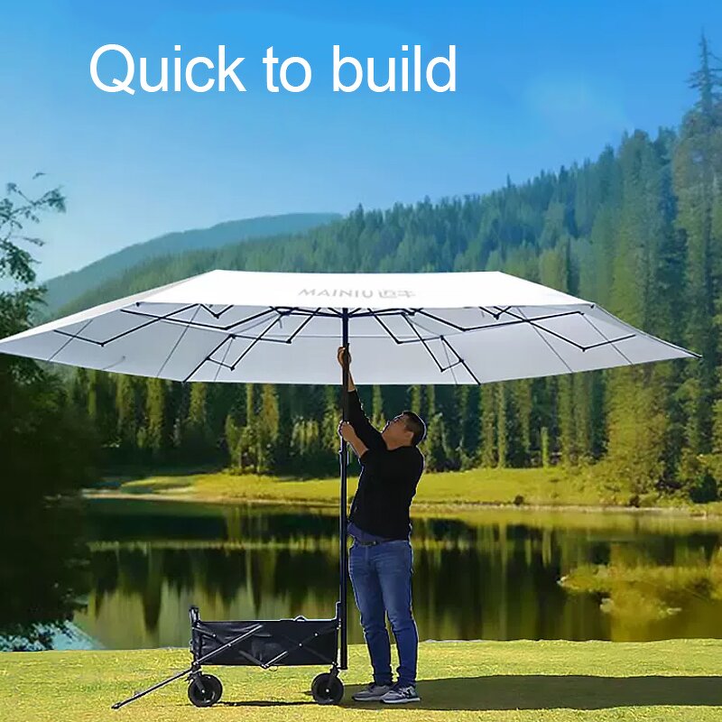 Garden Wagon Manufacturer - OEM Outdoor Portable Collapsible Folding Camping Cart with Logo