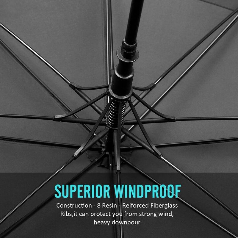 Golf Umbrella Manufacturer - 54/62/68 Inch Semi Automatic Open Extra Large Vented Windproof Waterproof