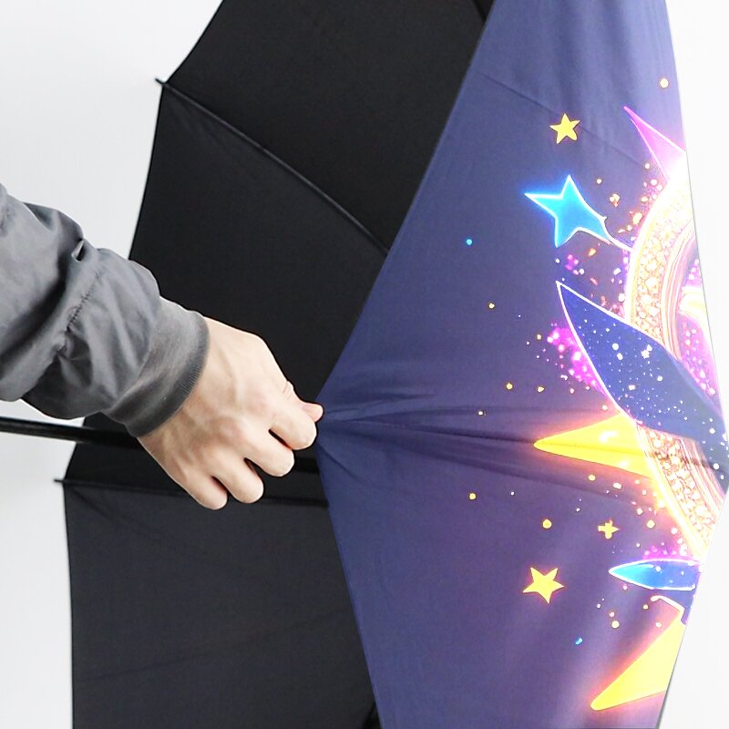 Golf Umbrella Manufacturer - Custom Full Image Digital Print with Custom Logo Printing