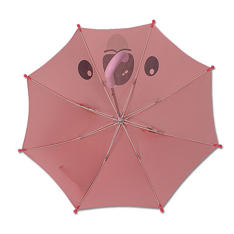 Kids Umbrella Manufacturer - 2024 New Seller with 3D Cute Cartoon Model Manual Control Plastic Handle Small Size