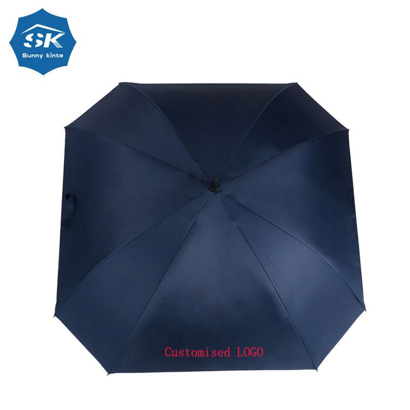 Umbrella Manufacturer - New Popular Products 2025 25" Ribs Square Shape Custom Sublimation Print Windproof